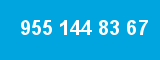 955 144 83 67 955 144 83 67